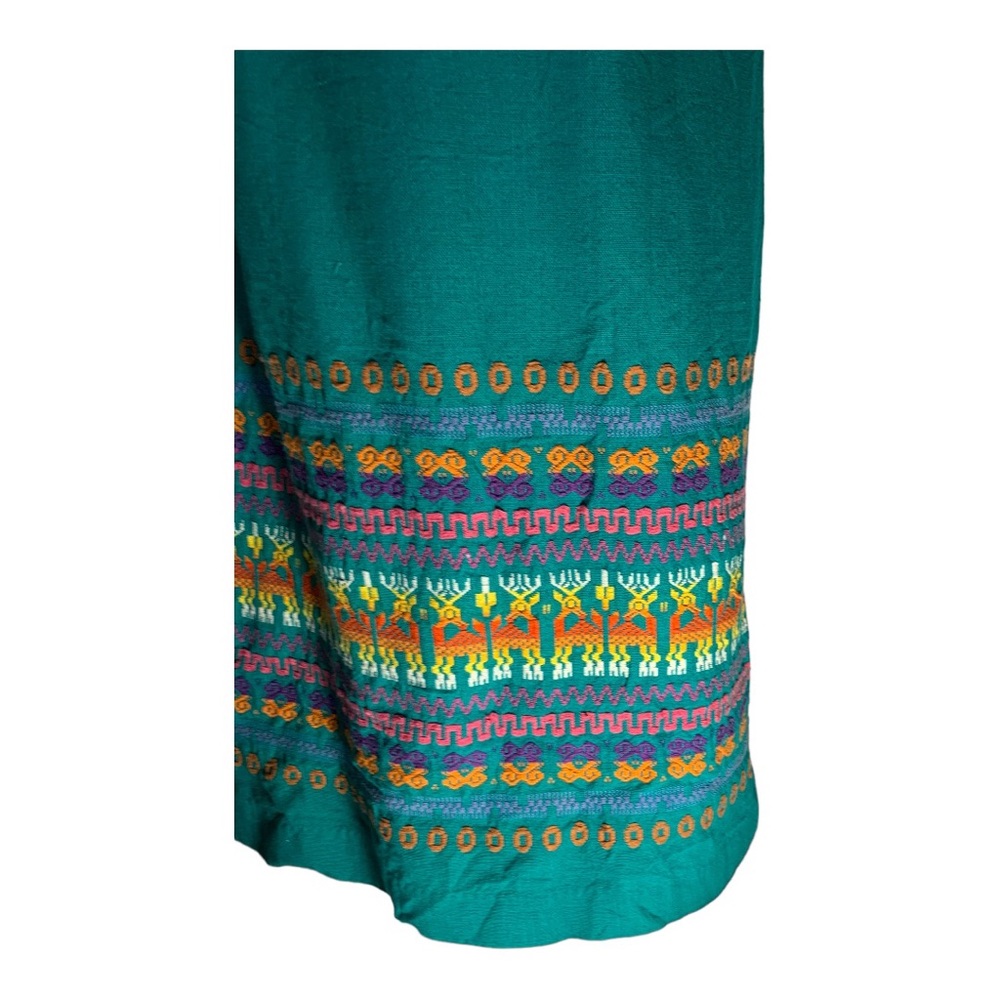 Vintage 70’s Isabel Perron Imports Embroidered Dress View 3